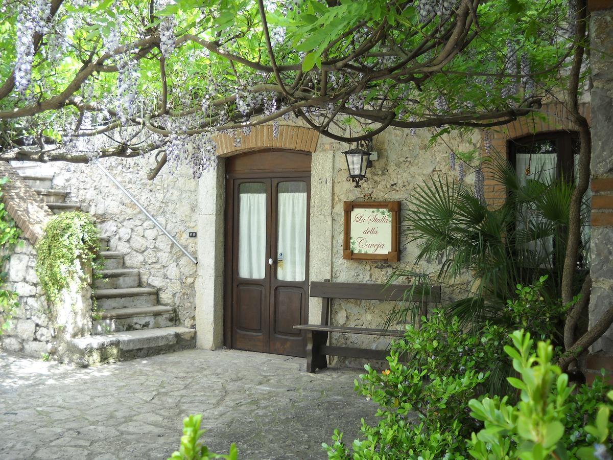 La Caveja Hotel Pietravairano Exterior foto